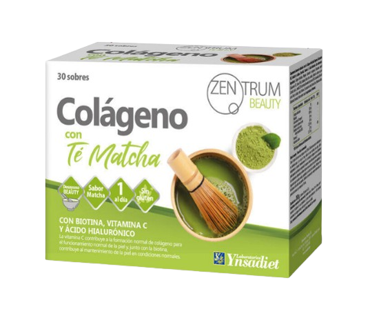 Colágeno con Té Matcha 30 Sobres
